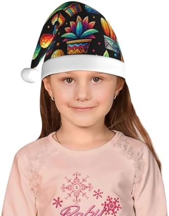 Augenstern Colorful Cactus Christmas Hat Unisex Santa Hat