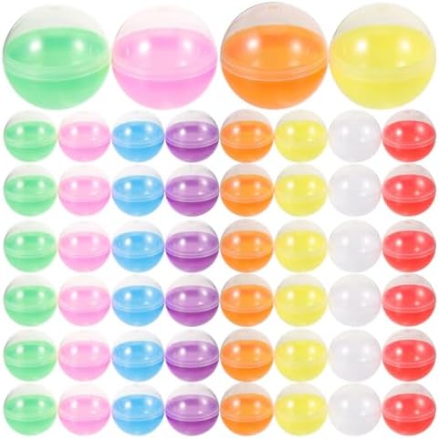 50pcs Gumball Machine Fillable Plastic Balls for Party Favors