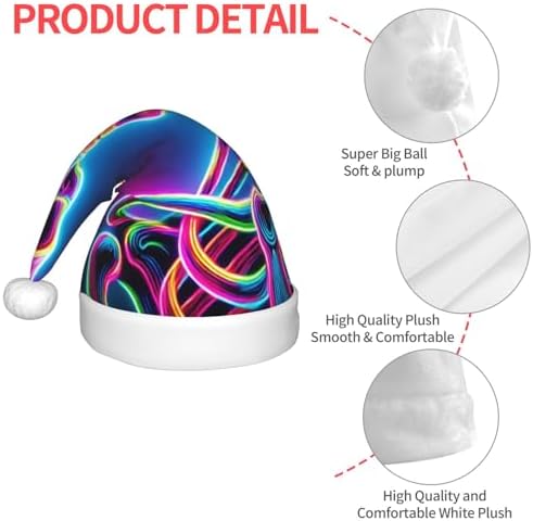 Augenstern Neon Skeleton Christmas Hat For Kids