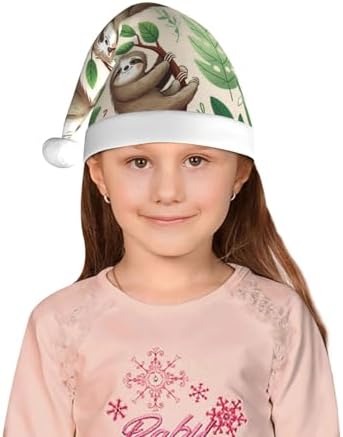 Augenstern Christmas Hat Sloth Tree Unisex Santa Hat