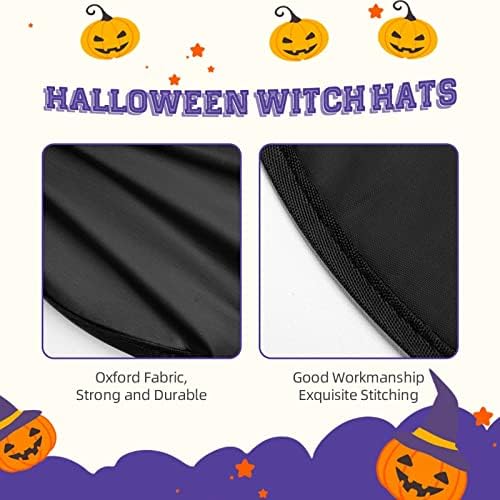 Witch Hats Halloween Cone Wizard Hat with Spiral Pattern