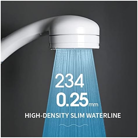 Universal Handheld Showerhead with Wide Spray and Micro Holes
