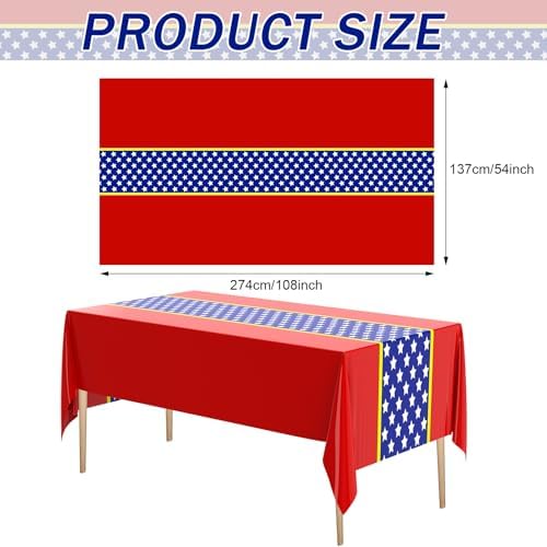 3 Pcs Girl Hero Themed Plastic Tablecloths Red Blue Birthday Party Supplies