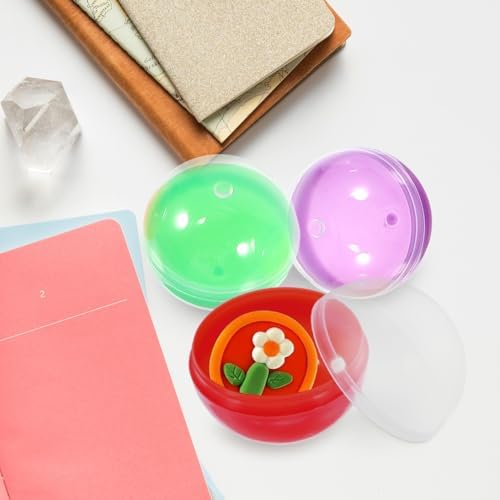 50PCS Fillable Gumball Machine Capsules