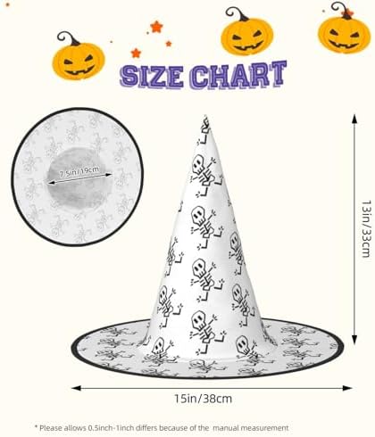 Witch Hats Halloween Cone Wizard Hat Costume Cosplay For Adults 1