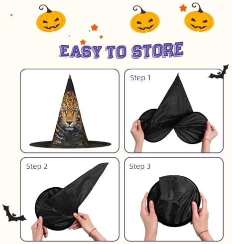 Witch Hats Halloween Costume Cosplay Cone Wizard Hat