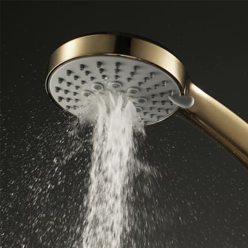 UWEREBFM Handheld Shower Head with 5 Spray Settings