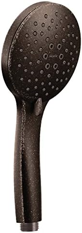 Moen 189315ORB Eco-Performance Handheld Shower Head with Five Function Spray Jet