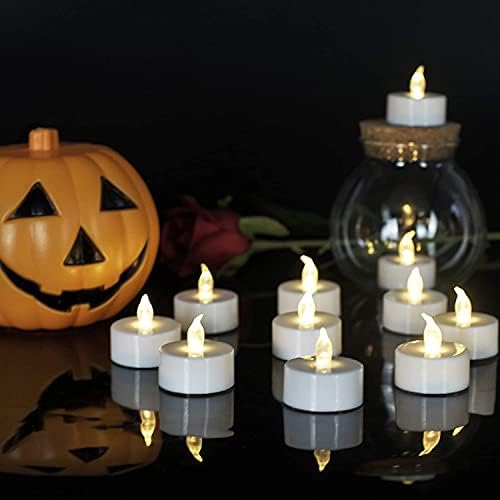 Paichi Flameless LED Tea Lights 24 Pack Warm White