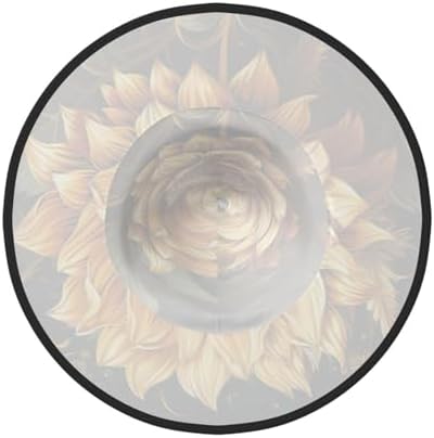 Sunflower Witch Halloween Cone Hat Costume