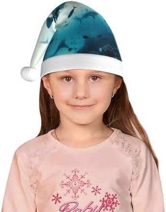 Augenstern Christmas Hat Shark Unisex Santa Hat For Kids