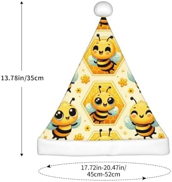 Augenstern Christmas Hat Cartoon Bee Honeycomb Santa Hat Unisex