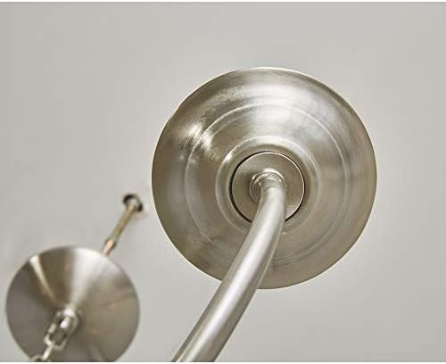 Livex Lighting Williamsburgh 6 Light Brushed Nickel Chandelier