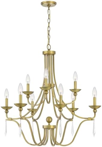 Quoizel Joules 32 Inch Wide 9 Light Chandelier