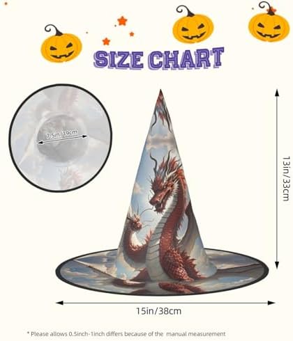Witch Hats Halloween Cone Wizard Costume Hats