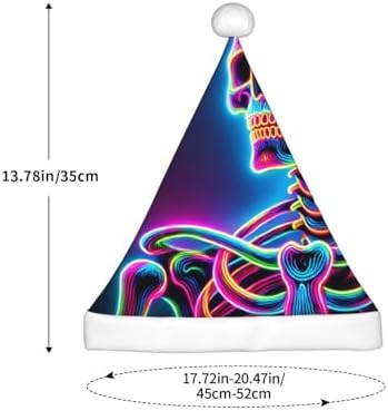 Augenstern Neon Skeleton Christmas Hat For Kids