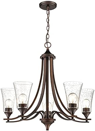 ML Lighting 1465-RBZ Five Light Chandelier