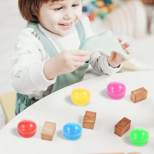 50PCS Fillable Gumball Machine Capsules for Easter Party Favors