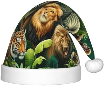 Augenstern Christmas Hat Zebra Tropical Unisex Santa Hat
