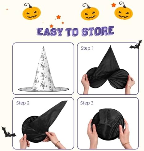 Witch Hats Halloween Cone Wizard Hat Costume Cosplay For Adults 1