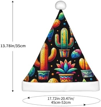 Augenstern Colorful Cactus Christmas Hat Unisex Santa Hat