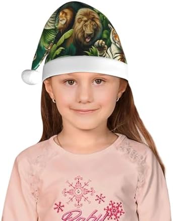 Augenstern Christmas Hat Zebra Tropical Unisex Santa Hat