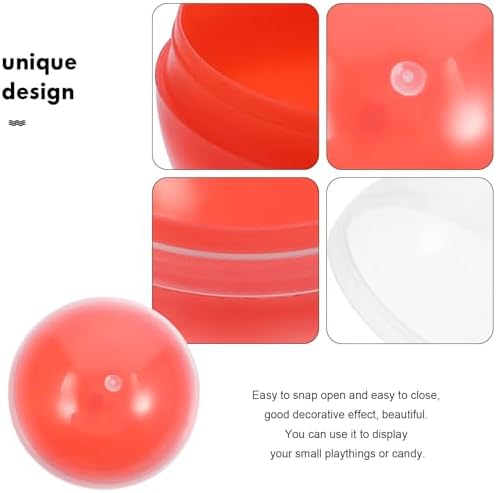 50PCS Fillable Gumball Machine Capsules for Easter Party Favors