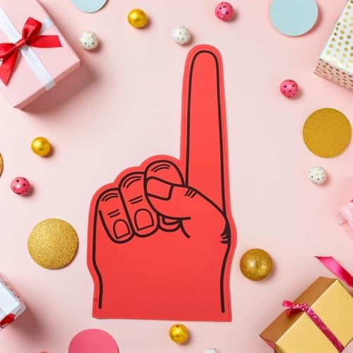 4pcs Giant Foam Fingers for Sports Parties