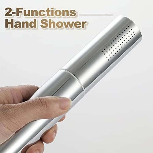 Handheld Shower Head with 2 Settings and High Pressure