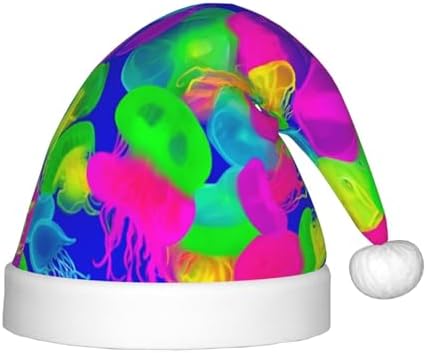 Augenstern Rainbow Jellyfish Christmas Hat Unisex Santa Hat