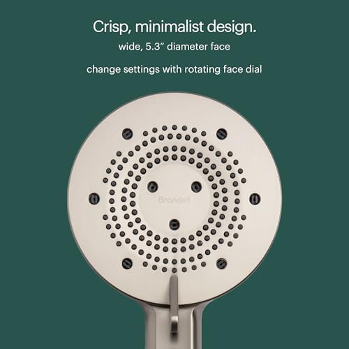 Brondell Yuba HaloNetic Handheld Shower Head with 5 Settings