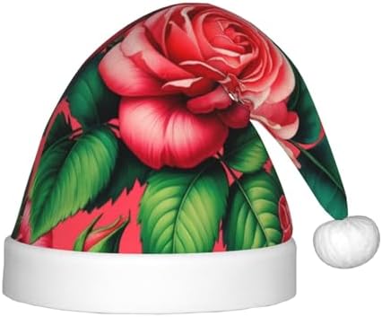 Augenstern Christmas Hat Clusters Roses Floral Santa Hat Unisex
