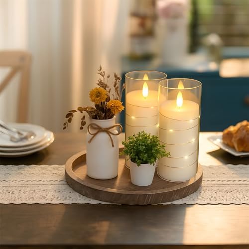 Hinabichan Flameless Candles with Remote Timer 6pcs