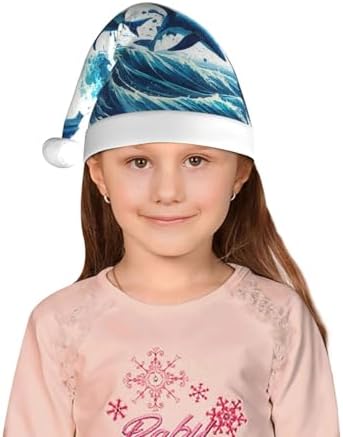 Augenstern Christmas Hat with Marine Sharks and Ocean Waves