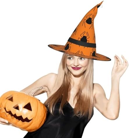 Witch Hat with LED Light Halloween Costume Headwear