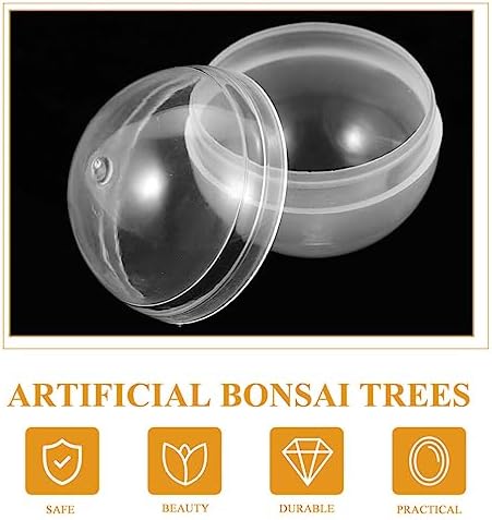 Mobestech 80mm Clear Plastic Capsules 20Pcs