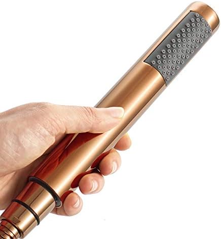 Rose Gold Handheld Shower Head Set with 15M Hose and Holder
