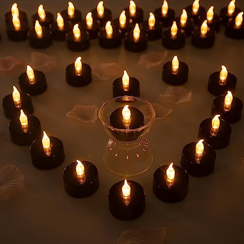 Lasts 2X Longer Flameless Tealight Candles 40 Pack