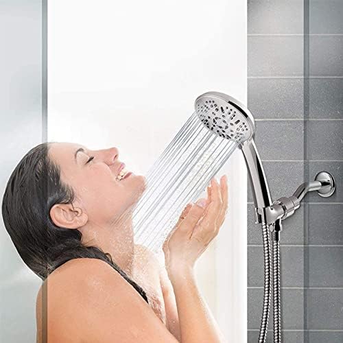 Handheld Shower Head with 9 Modes and 59 Inch Hose Bracket