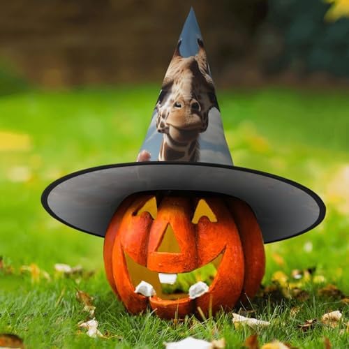 Witch Hats Halloween Cone Wizard Hat Costume for Adults and Kids 1