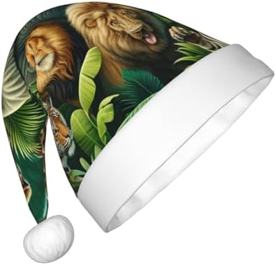 Augenstern Christmas Hat Zebra Tropical Unisex Santa Hat