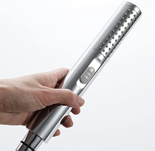 UWEREBFM 15M Chrome Handheld Showerhead Set with 2 Functions