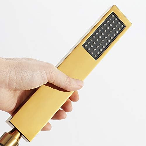 X Handheld Shower Head Gold with 15M Hose