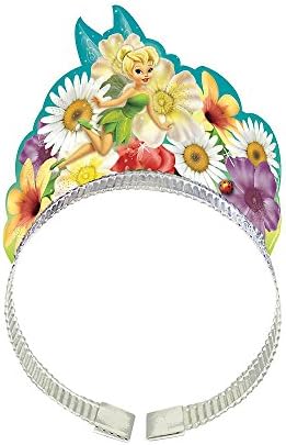American Greetings Disney Tinkerbell Tiara Headband 8 Pieces