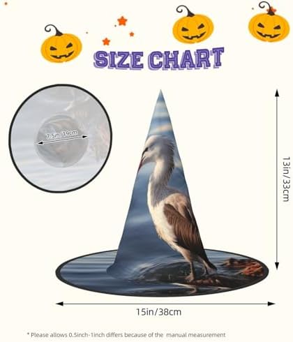 Witch Hats Halloween Cone Wizard Costume Headwear