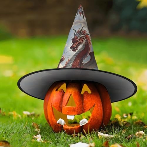 Witch Hats Halloween Cone Wizard Costume Hats
