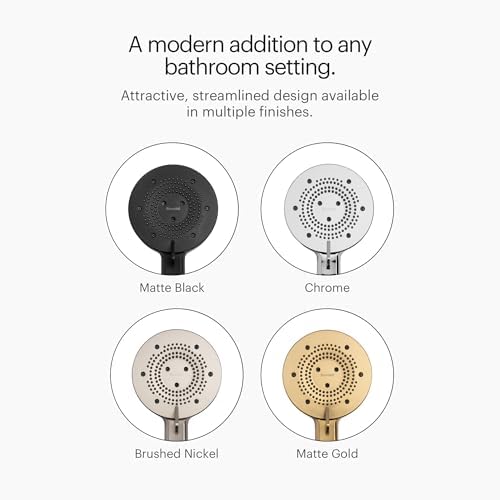 Brondell Yuba HaloNetic Handheld Shower Head with 5 Settings