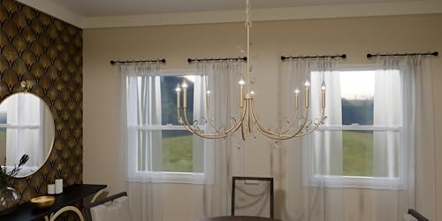 Quoizel Heiress 8 Light Bronze Gold Chandelier