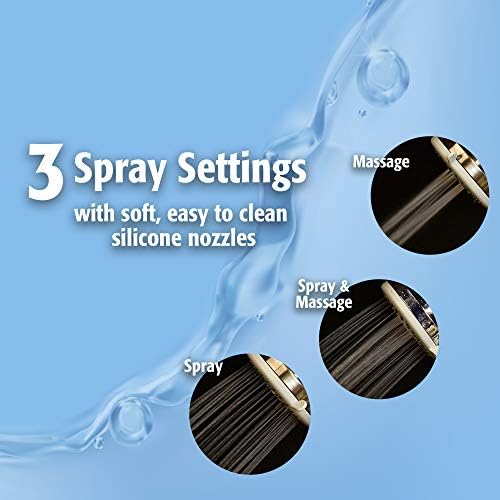 KEENEY K760CP 3 Function Handheld Showerhead Kit