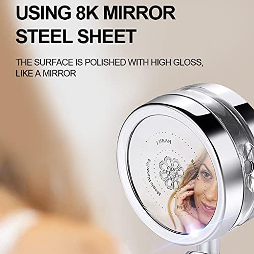 360 Degree Rotating Handheld Showerhead with OnOff Button